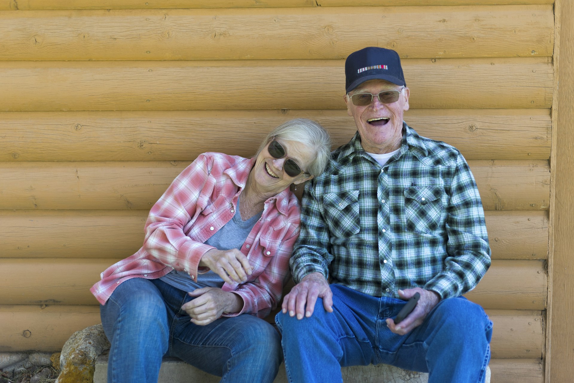 Senior couple enjoying the outdoors at Beachport Apartments